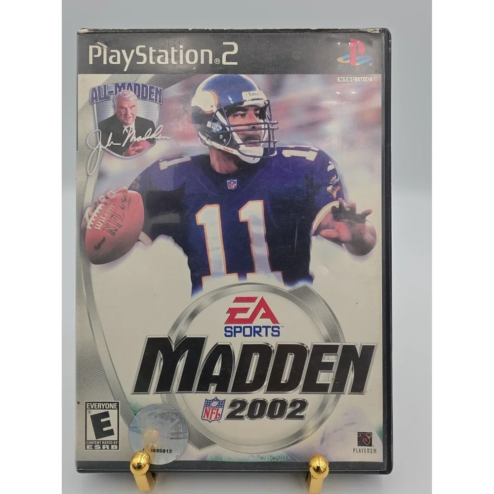 Madden 2002 Football - Sony PlayStation 2 Complete Tested